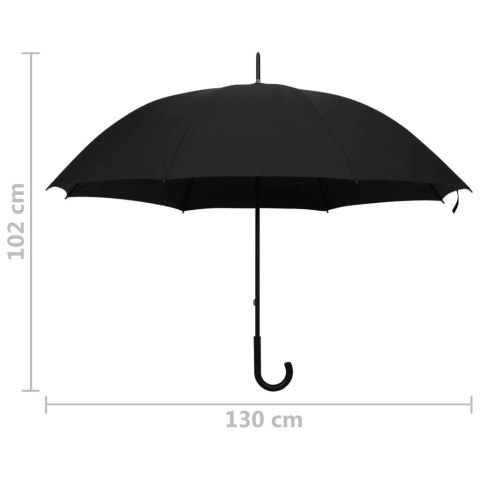 PARASOLKA CZARNA 130CM
