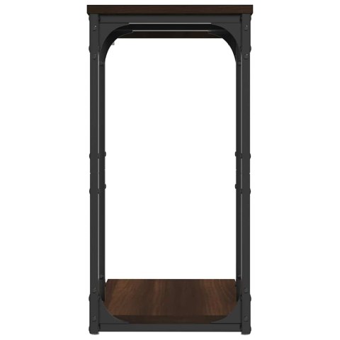 STOLIK BOCZNY BRĄZOWY DĄB 40X30X60CM