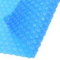 PŁYWAJĄCA OKRĄGŁA FOLIA POKRYWA SOLARNA PE 381CM NIEBIESKA