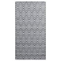 DYWAN NA ZEWNĄTRZ ARAKIL BIAŁO-CZARNY 120X180CM PP