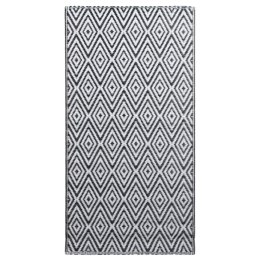 DYWAN NA ZEWNĄTRZ ARAKIL BIAŁO-CZARNY 120X180CM PP