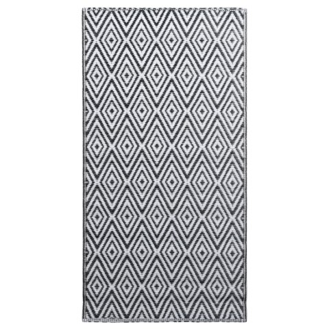 DYWAN NA ZEWNĄTRZ ARAKIL BIAŁO-CZARNY 120X180CM PP