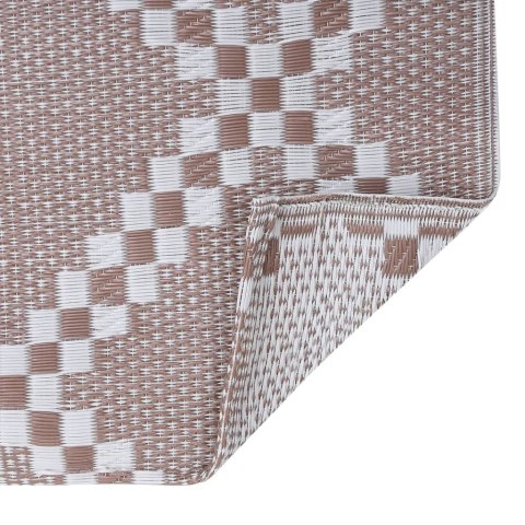 DYWAN NA ZEWNĄTRZ ARAKIL BRĄZOWY 160X230CM PP