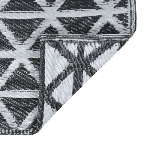 DYWAN NA ZEWNĄTRZ ARAKIL CZARNY 120X180CM PP