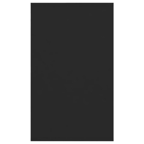 KOMODA Z 3 SZUFLADAMI CZARNA 120X41X75CM