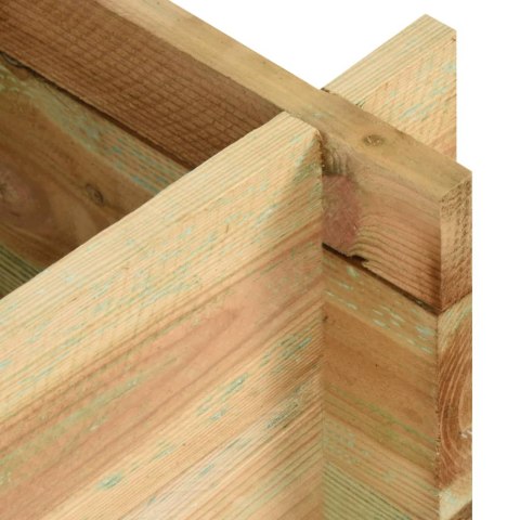 SKRZYNIA OGRODOWA IMPREGNOWANE DREWNO SOSNOWE 120CM