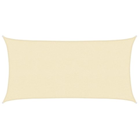 ŻAGIEL PRZECIWSŁONECZNY OGRODOWY MARKIZA TARAS 160G/M² KREMOWY 2,5X4,5M HDPE