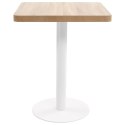 STOLIK BISTRO JASNOBRĄZOWY 60X60CM