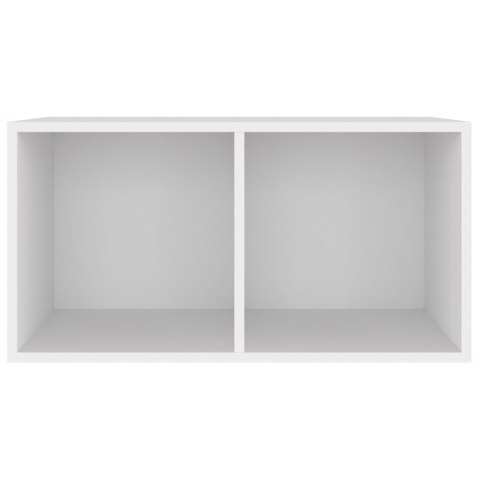SZAFKA NA WINYLE BIAŁA 71X34X36CM