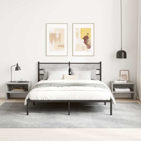 SZAFKA NOCNA BETONOWY SZARY 40X30X30CM