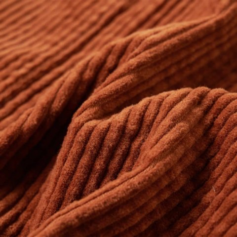 DZIECIĘCA SUKIENKA OGRODNICZKA SZTRUKSOWA KONIAKOWA 128