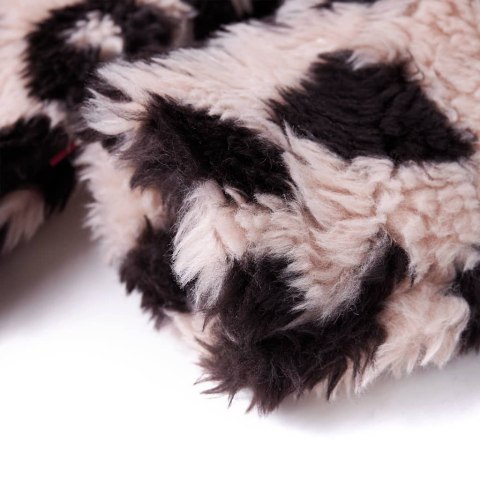 KURTKA DZIECIĘCA ZE SZTUCZNEGO FUTERKA JASNORÓŻOWA 116