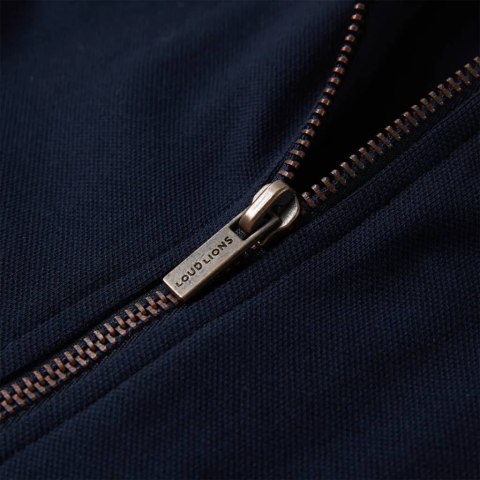 BLUZA DZIECIĘCA Z ZAPIĘCIEM NA SUWAK GRANATOWA 104