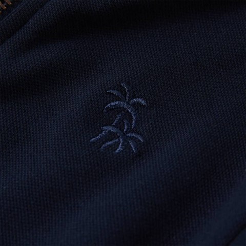 BLUZA DZIECIĘCA Z ZAPIĘCIEM NA SUWAK GRANATOWA 104