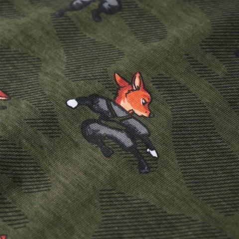 PIŻAMA DZIECIĘCA Z DŁUGIMI RĘKAWAMI KHAKI 140