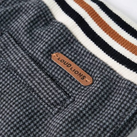 SPODNIE DZIECIĘCE ANTRACYTOWE 140