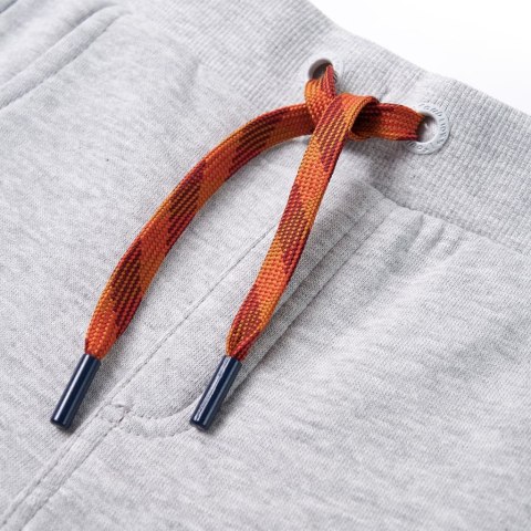 DZIECIĘCE SPODNIE DRESOWE SZARY MELANŻ 104