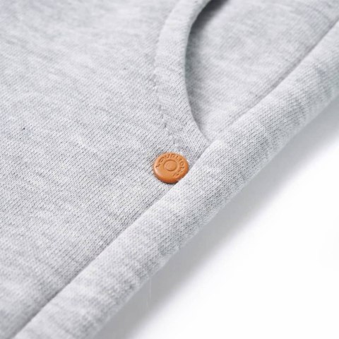 DZIECIĘCE SPODNIE DRESOWE SZARY MELANŻ 104