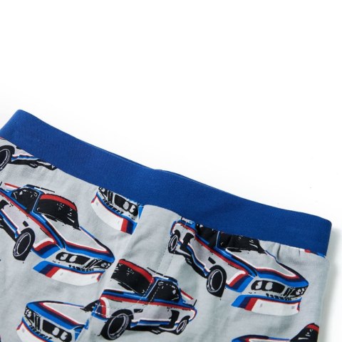 PIŻAMA DZIECIĘCA Z KRÓTKIMI RĘKAWAMI SZARA 140