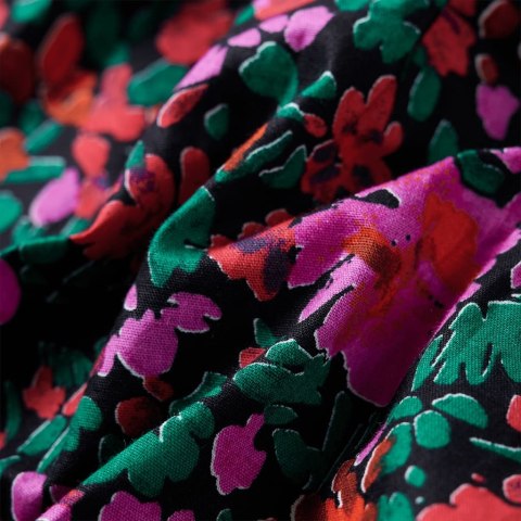 SUKIENKA DZIECIĘCA Z DŁUGIMI RĘKAWAMI JASKRAWY RÓŻ 128