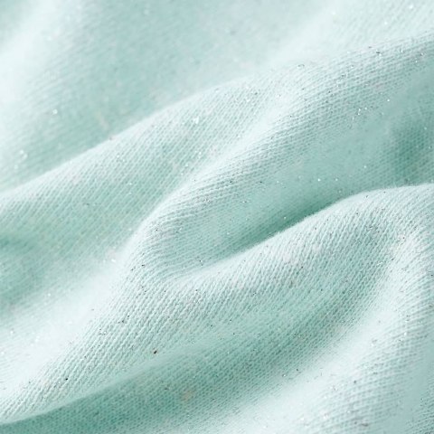 BLUZA DZIECIĘCA Z KAPTUREM I SUWAKIEM MIESZANA JASNA MIĘTA 92