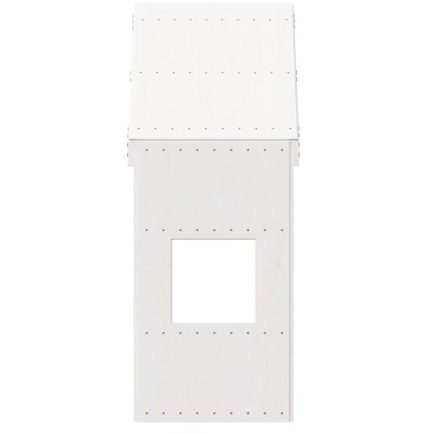 DASZEK DO ŁÓŻKA DZIECIĘCEGO BIAŁY 55X99X139,5CM SOSNOWY