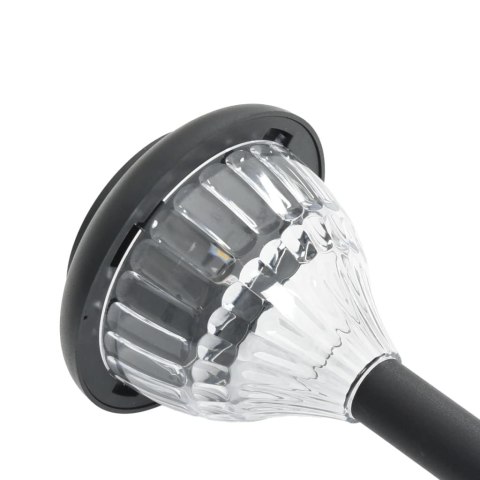 SOLARNE LAMPKI OGRODOWE Z KOLCAMI 4 SZT. CIEPŁA BIEL I RGB