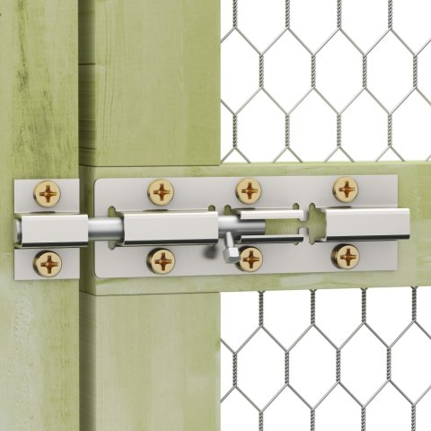 KLATKA DLA DROBIU 4,5X1,5X2M IMPREGNOWANE DREWNO SOSNOWE