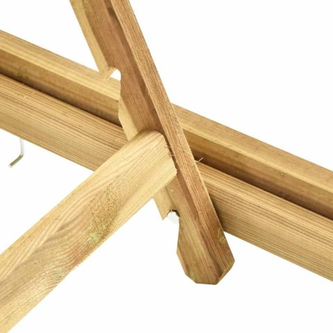 LEŻAK OGRODOWY DREWNO SOSNOWE REGULOWANY IMPREGNOWANY SOLIDNY