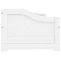 FUNKCJONALNE ŁÓŻKO DZIENNE 2W1 Z 3 SZUFLADAMI – SOSNA BIAŁA 90X200CM