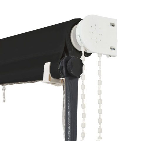 MARKIZA ZWIJANA Z LED 250X150CM ANTRACYTOWA