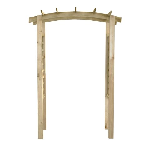 PERGOLA W KSZTAŁCIE ŁUKU 150X 60X 210CM DREWNO