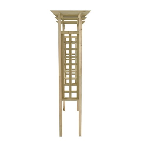 PERGOLA W KSZTAŁCIE ŁUKU 150X 60X 210CM DREWNO