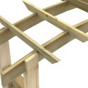 PERGOLA W KSZTAŁCIE ŁUKU 150X 60X 210CM DREWNO