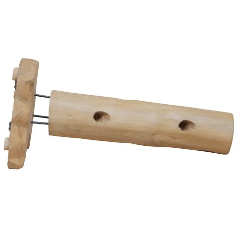 STOJAK NA 8 BUTELEK WINA 40X30X80CM LITE DREWNO TEKOWE