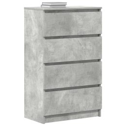 KOMODA SZAROŚĆ BETONU 60X35X98,5CM