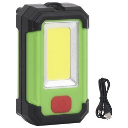 PRZENOŚNY REFLEKTOR SOLARNY LED 7W LAMPA ROBOCZA WARSZTATOWA MAGNES USB COB