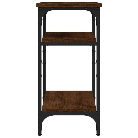 STOLIK BOCZNY BRĄZOWY DĄB 35X30X60CM