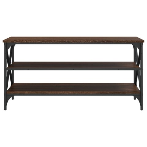 SZAFKA POD TELEWIZOR BRĄZOWY DĄB 100X40X50CM