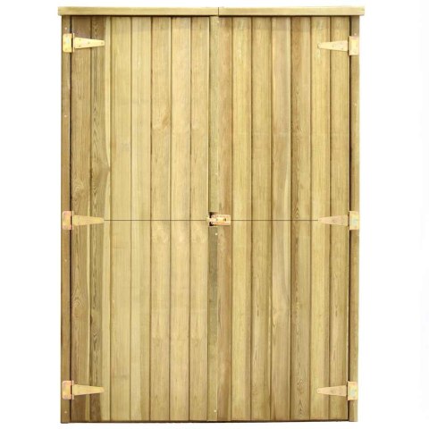 SZOPA NA NARZĘDZIA 123X50X171CM IMPREGNOWANE DREWNO SOSNOWE