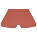 ZADASZENIE DO HUŚTAWKI OGRODOWEJ TERAKOTA 188/168X145/110CM