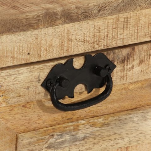 ŁAWKA ZE SCHOWKIEM NA BUTY 85X40X45CM DREWNO MANGO