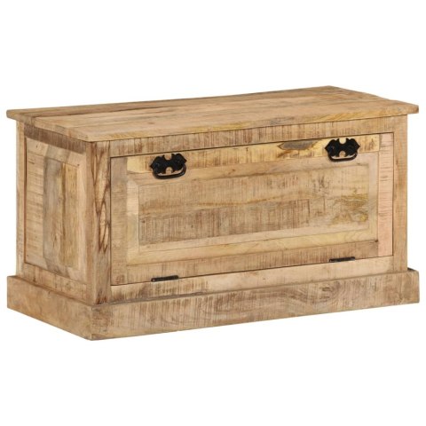 ŁAWKA ZE SCHOWKIEM NA BUTY 85X40X45CM DREWNO MANGO