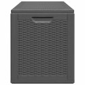 SKRZYNIA OGRODOWA 180 L CZARNA RATTAN PP