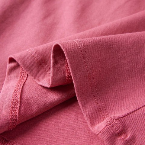 KOSZULKA DZIECIĘCA Z DŁUGIMI RĘKAWAMI STARY RÓŻ 128