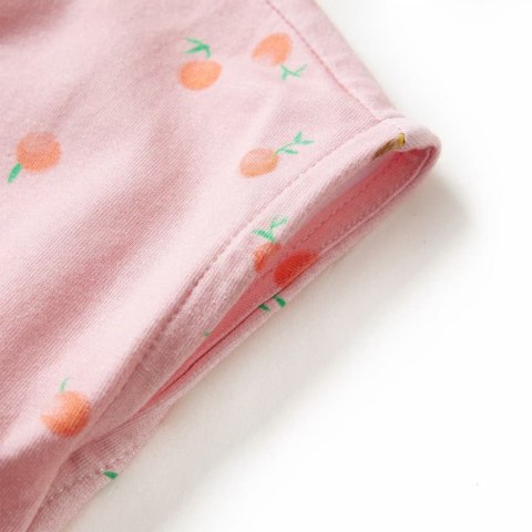 SUKIENKA DZIECIĘCA ZE SZNURKIEM JASNY POMARAŃCZ 116