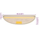 SAMOPRZYLEPNE NAKŁADKI NA SCHODY 15 SZT. 56X17X3CM SZARE