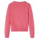 SWETER DZIECIĘCY Z DZIANINY BRUDNY RÓŻ 92