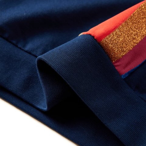 BLUZA DZIECIĘCA GRANATOWA 128