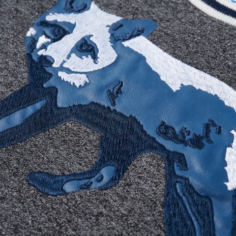 BLUZA DZIECIĘCA GRANATOWY MELANŻ 140